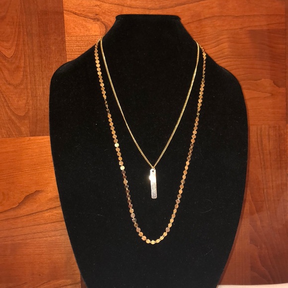 Double layered necklace - Picture 2 of 8